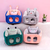 Portable Baby Learning to Sit Chair Sofa Multi-Function Cartoon Kids Dining Seat Only Cover NO Filling for Toddler Childrenlb654