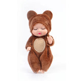 6Pcs Simulation Princess Dolls Toy Mini Cute Sleeping Baby Series Doll Cartoon Animal Toy for Kids Kawaii Dolls Girl'S Gift