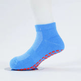Kids Adults Anti-Slip Sock Trampoline Sock Cotton Breathable Short Socks Elasticity Boy Girl outside Family Sports Yoga Socks