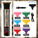 Heavy Metal Hair Cutting Machine Clipper for Men Barber Shop Trimmer for Men Mower Men'S Electric Shaver Haircut Beard Trimmer