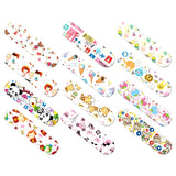 10/120Pcs Transparent Medical Patch Waterproof Wound Bandages Cute Breathable First Band Aid Medical Adhesive for Kids