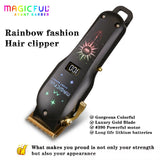 New Fashion Colorful Professional Barber Hair Clipper Home Electric Beard Clippers for Men Kids Hair Cutting Machine