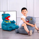 Creative Children'S Lazy Sofa Cartoon Dinosaur Sofa Seat Baby Kids Toy Chair for Baby Birthday Gift Only Cover NO Filling LB652