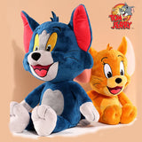 Anime Tom and Jerry Plush Toy Cartoon Movie Figures Cat Mouse Cute Plushies Stuffed Animal Doll Toys for Kids Gift Free Shipping