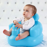 Baby Inflatable Soft Sofa Learning Sitting Safety Seat Dining Chair Portable Bath Stool Children Play Water Learn to Sit Tool