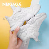 Girls Shoes Autumn Boys White Shoe Casual Running Kids Anti-Slip Soft Sole Sneakers Children Tennis School Outdoor Sports Shoes