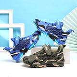 2024 Kids Fashion Sneakers for Boys Girls Tennis Shoes Breathable Sports Running Shoes Children Casual Camouflage Walking Shoes