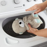 Baby Breath Baby Bear Soothes Otter Plush Toy Doll Toy Child Soothing Music Sleep Companion Sound and Light Doll Toy Gifts