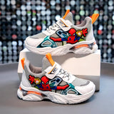 Disney Boys' Casual Shoes Mesh Children'S Sports Shoes Boys' Cartoon Shoes Boys' Running Shoes Sneakers Size 21-38