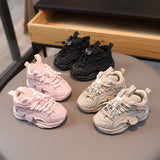 Child Fashion Sport Shoes Spring Fashion Breathable Kids Boys Non-Slip Soft Soles Shoes Girls Sneakers with Light Running Shoes