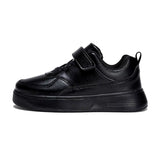 White Boys Sneakers Flats Children Casual Shoes Black Kid Sneakers PU Leather Fashion Comfortable Sports Tennis Shoes for Boys
