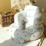 Baby PVC Inflatable Seat Sofa Multifunctional Bathroom Chair Baby Toys Learning Feed Baby Eating Chair Child Seat Baby Bath Toys