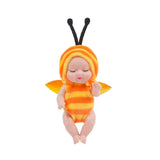 6Pcs Simulation Princess Dolls Toy Mini Cute Sleeping Baby Series Doll Cartoon Animal Toy for Kids Kawaii Dolls Girl'S Gift