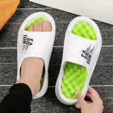 New Summer Men Massage Slippers Sides Indoor Outdoor Sandals Beach Casual Shoes Soft Sole Slides Men Flip-Flops Men'S Sandals