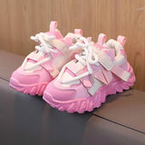 New 2024 Winter Children'S Sneakers Boys Girls plus Cashmere Warm Sport Shoes Kids Non-Slip Casual Shoes Toddler Running Shoes