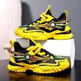 Kids Casual Shoes Boys 5-9Y Children Tennis Fashion Sneakers Toddlers Outdoor Cartoon Bling SIZE 28-39#