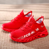 2025 High Quality Children'S Running Sneakers Breathable Lightweight Soft Non-Slip Leisure Comfortable Walking Shoes Boys Girls