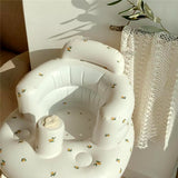 Baby PVC Inflatable Seat Sofa Multifunctional Bathroom Chair Baby Toys Learning Feed Baby Eating Chair Child Seat Baby Bath Toys