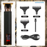 Heavy Metal Hair Cutting Machine Clipper for Men Barber Shop Trimmer for Men Mower Men'S Electric Shaver Haircut Beard Trimmer