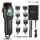 New Fashion Colorful Professional Barber Hair Clipper Home Electric Beard Clippers for Men Kids Hair Cutting Machine