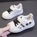 Kid'S Casual Shell Shoes Mickey Mouse Cartoon Baby Shoes Non Slip Soft Sole Toddler Shoes 0-6 Kids' Shoes Size 15-25