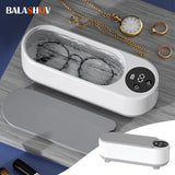 Portable Household Cleaning Machine, 450Ml Clean Pod Ultrasonic Cleaner, Jewelry Cleaner Machine for Ring, Glasses, Makeup Brush