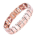 Orgrul Noruion Far-Infrarot-Ionen-Armband Magnetarmband Herren Mit Werkzeug Effektive Titan Magnetische Armbänder Magnetarmband Magnetbänder Für Herren Herrenarmband Längenverstellbar Mit