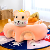 Cute Cartoon Baby Sofa Cover Learning to Sit Seat Feeding Chair Case Kids Baby Sofa Skin Infant Baby Seat Sofa without Cotton