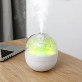 Creative Sweetheart Rabbit DIY Humidifier USB Mini Home Air Purifier Air Mini Cool Mist Preserved Flower Humidifier Preserved Flowers