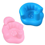 Portable Baby Learning Seat Inflatable Bath Chair PVC Sofa Shower Stool for Playing Eating Bathing Lounging