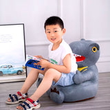 Creative Children'S Lazy Sofa Cartoon Dinosaur Sofa Seat Baby Kids Toy Chair for Baby Birthday Gift Only Cover NO Filling LB652