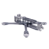 TEOSAW Dipper 5 Radstand von 230 mm Armstärke von 5 mm X-Typ 5 Zoll Freestyle-Rahmenkit Unterstützung für VISTA / DJI Air Unit für RC Drone FPV Racing