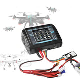 HTRC T150 AC/DC 150 W 10 A Touch Balance Smart Ladegerät Entlader für LiPo LiHV LiFe Lilon NiCd NiMh Pb Akku