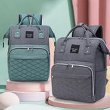 Mommy Bags Large Capacity Baby Stroller Diaper Hanging Bag Nappy Backpacks with Changing Mat Convenient Baby Nursing Bags