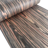 OMUKI Ebony Wood Veneer Handmade DIY Carpentry Sound Guitar Furniture Cabinet Wallpaper Renovate Wooden Crafts 21.6*96″/55*240Cm