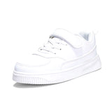 White Boys Sneakers Flats Children Casual Shoes Black Kid Sneakers PU Leather Fashion Comfortable Sports Tennis Shoes for Boys