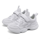 Girls Shoes Autumn Boys White Shoe Casual Running Kids Anti-Slip Soft Sole Sneakers Children Tennis School Outdoor Sports Shoes