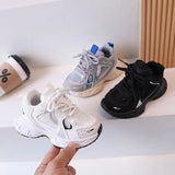 Children Tennis Shoes Versatile Non-Slip White Sneakers for Kids Girls Fashion Causal Breathable Toddlers Boys Sports Shoes Hot