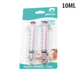 2Pcs Needle Tube Baby Nasal Aspirator Syringe Baby Nose Cleaner Infant Rhinitis Nasal Washer Children Nose Washing Tool for Kids