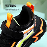 Children Boys Shoes Leather Waterproof Sports Running Kids Lightweight Boy Casual Fashion Sneakers Outdoor School Students Shoes