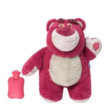 Disney Stitch Angel Lotso Plush Hand Warm Bottle Hot Water Bottles Portable Warm Hand Bag Hand Warmer Holiday Gift for Girlfrien