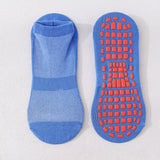 Kids Adults Anti-Slip Sock Trampoline Sock Cotton Breathable Short Socks Elasticity Boy Girl outside Family Sports Yoga Socks