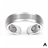 Magnetic Therapy Rings Women Men Fashion Slimming Fat Burning Opening Rings Lymphatic Detox Magnetic Health Care Jewelry