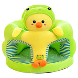 Anti-Fall Baby Learn Seat Cartoon Plush Toy Baby Learn to Sit on a Small Sofa Anti-Bump Safety Seat