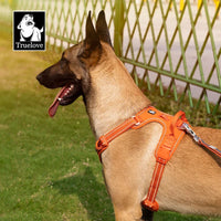 TRUE LOVE Pet Harness No Pull Nylon Reflective Dog Harness Adjustable Comfortable Control Step-In Brilliant  TLH5654