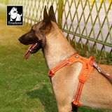 TRUE LOVE Pet Harness No Pull Nylon Reflective Dog Harness Adjustable Comfortable Control Step-In Brilliant  TLH5654