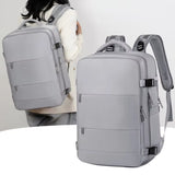 Mummy Bag Nappy Backpack Large Capacity Multifunction Cabin Bag with Shoe Storage Multilayer Separation Waterproof Diaper Bags