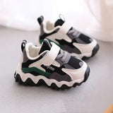 2024 Spring Autumn New Kids Sport Shoes Fashion Cross-Tied Mesh Breathable Boys Sneakers Children Girls Outdoor Running Shoes