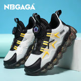 Children'S Fashion Sports Shoes Boys' Running Leisure Shoes Mesh Comforthable Outdoor Kids Casual Tennis Light Sneakers Shoes