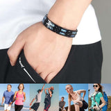 MOKIDO Magnetarmband Herren, Noruion Far-Infrarot-Ionen-Armband, 2024 Herrenarmbänder Längenverstellbar Mit, Magnetarmband Magnetbänder Für Herren Jungen und Mädchen